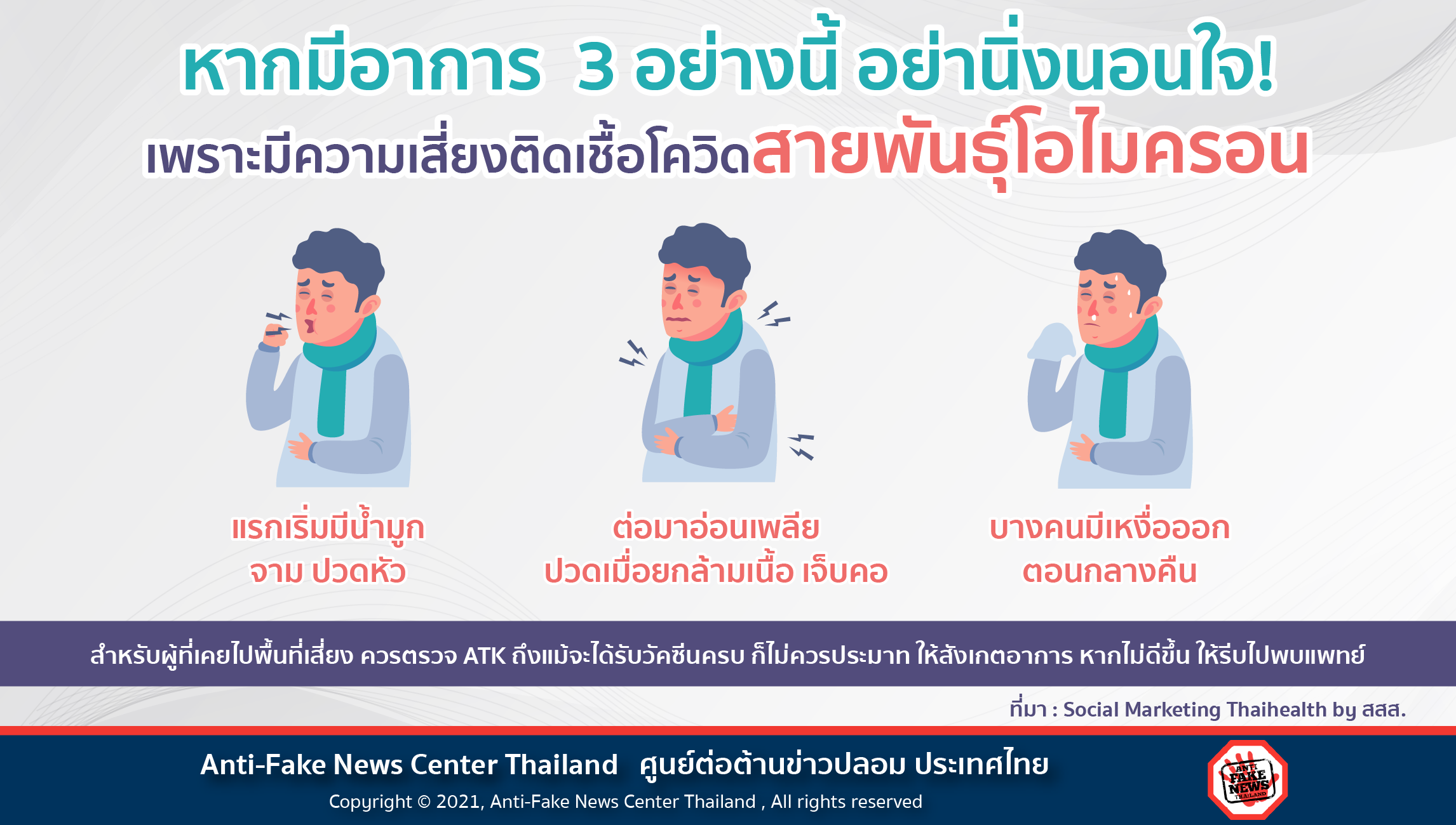 3 อย่างนี้ อย่านิ่งนอนใจ เพราะมีความเสี่ยงติดเชื้อโควิดสายพันธุ์โมไมครอน Website