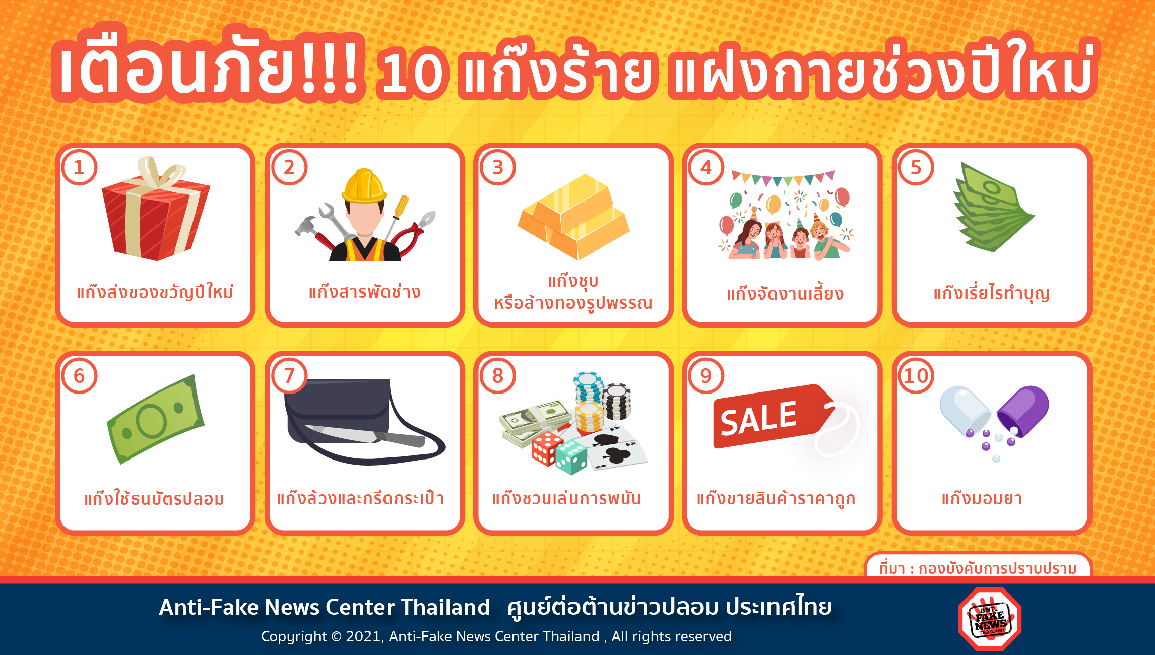 10 แก๊งร้าย แฝงกายช่วงปีใหม่ Website