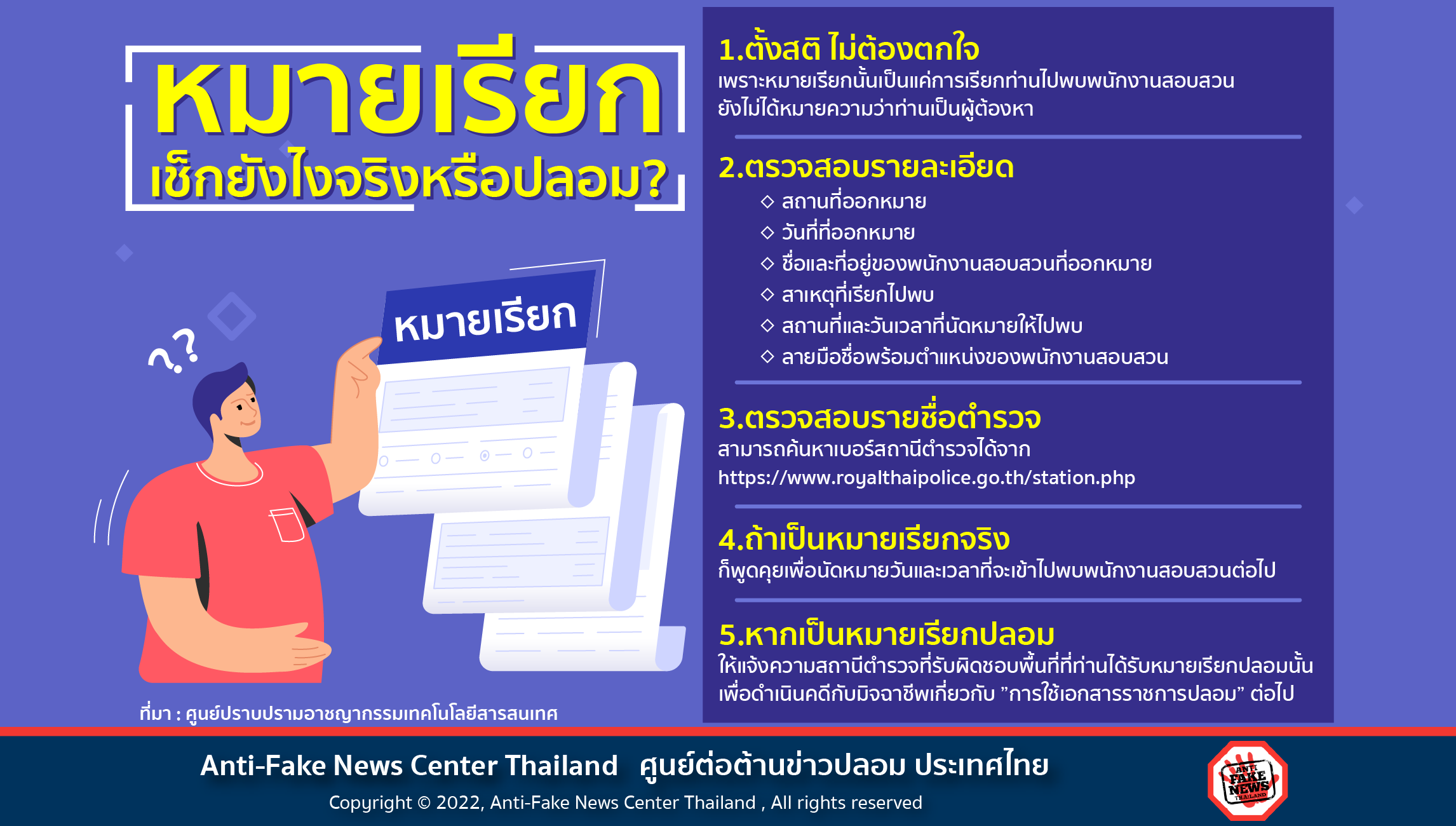 เช็กยังไงจริงหรือปลอม  Website