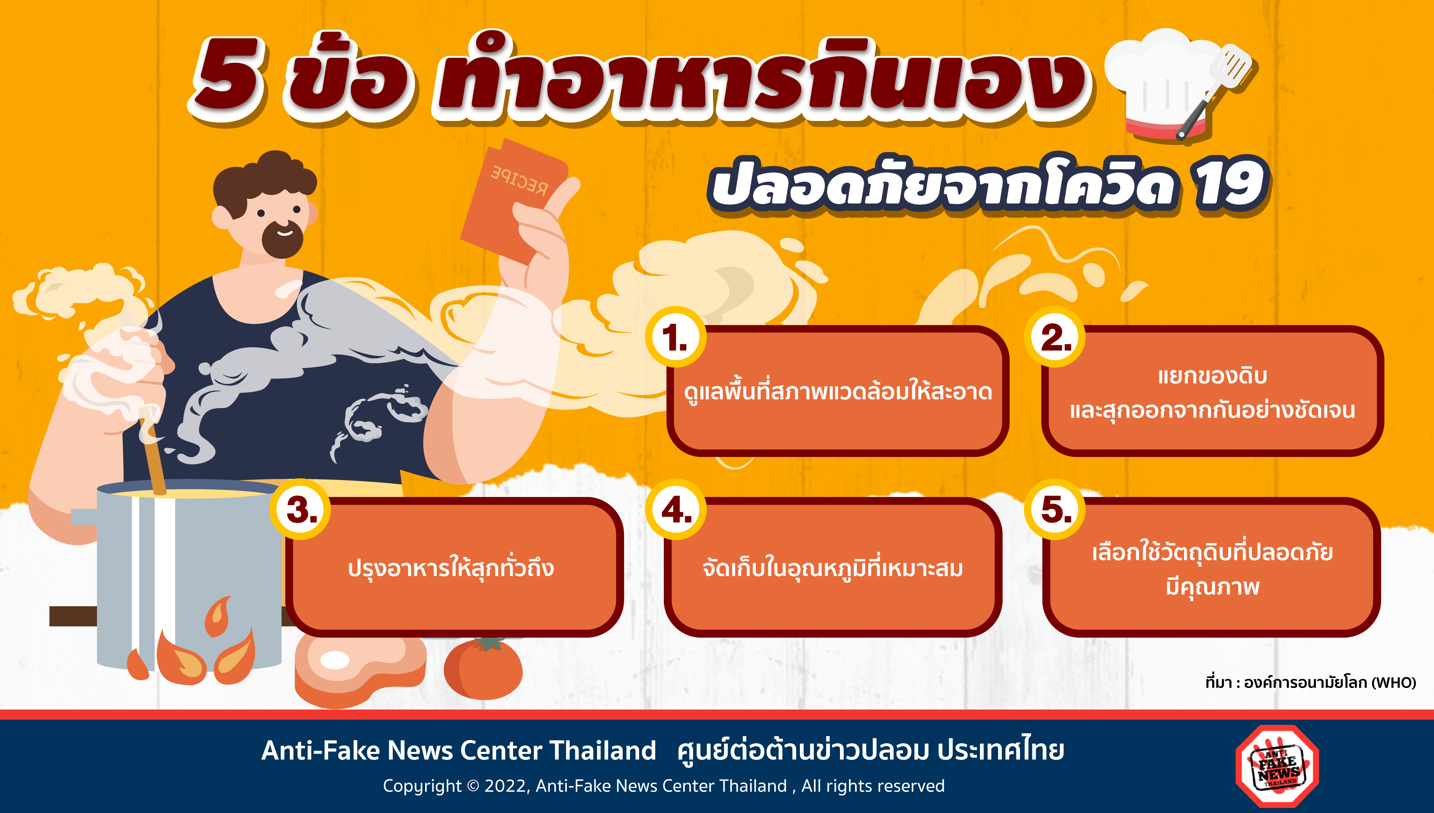 5 ข้อ ทำอาหารกินเอง ปลอดภัยจากโควิด 19 02 Web